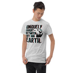 Uniquley  Caught Between Art and Earth Short Sleeve T-Shirt