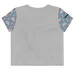 Tokin-3D Crop Top My Demons are a Trip - Tokinart, LLC