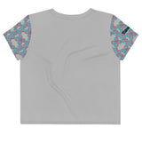 Tokin-3D Crop Top My Demons are a Trip - Tokinart, LLC
