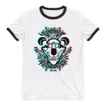 Tokin-3D Bear Skull Ringer T-Shirt - Tokinart, LLC