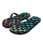 Bear on Paint- Flip-Flops