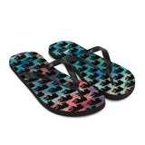 Bear on Paint- Flip-Flops