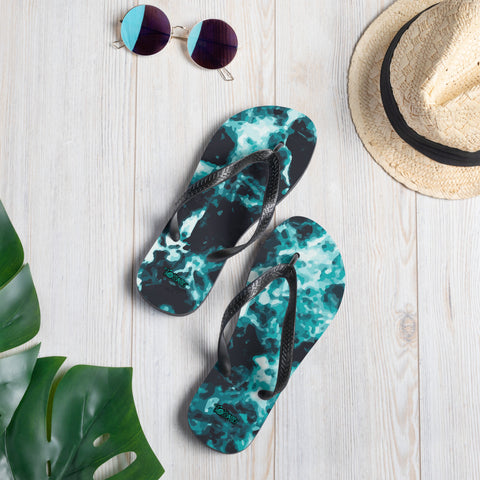 TEAL LAVA- Flip-Flops