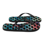 Bear on Paint- Flip-Flops