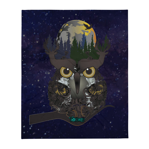 Nightwatcher- Throw Blanket