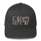 Tie-Dye Peace Structured Twill Cap - Tokinart, LLC