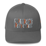 Tie-Dye Peace Structured Twill Cap - Tokinart, LLC