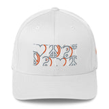 Tie-Dye Peace Structured Twill Cap - Tokinart, LLC
