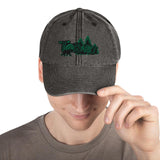 Tokinbear logo Embroidered Vintage Hat - Tokinart, LLC