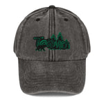 Tokinbear logo Embroidered Vintage Hat - Tokinart, LLC