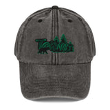 Tokinbear logo Embroidered Vintage Hat - Tokinart, LLC