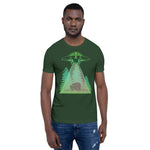 Alien Visits Bear T-Shirt