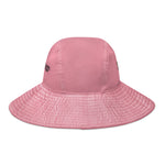 Bad Bitch Flower Queen Wide Brim Bucket Hat