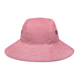 Bad Bitch Flower Queen Wide Brim Bucket Hat